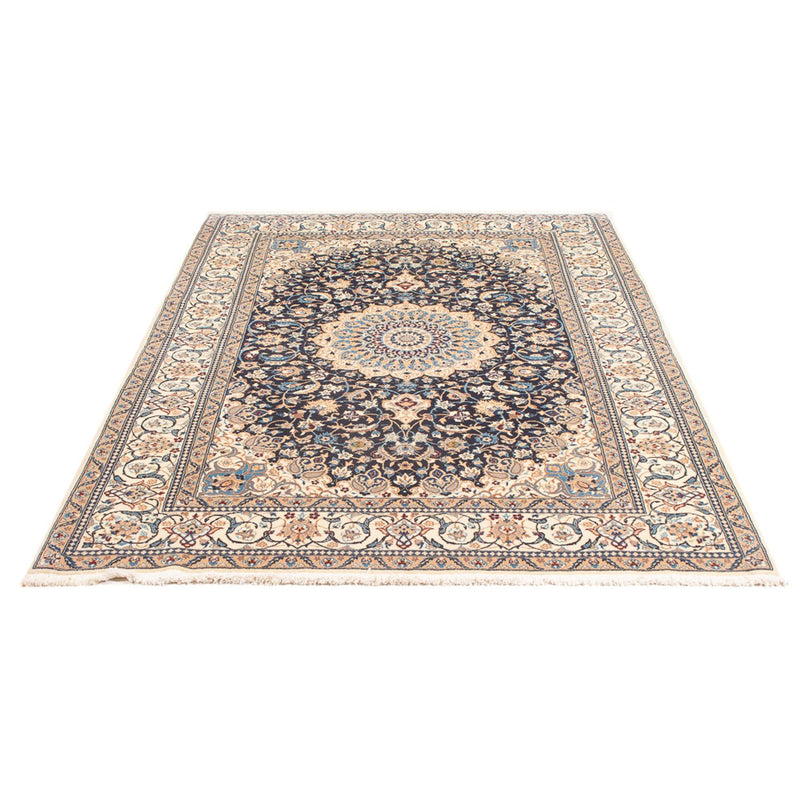 Alfombra Persa - Nain - Prima - 202 x 129 cm - azul oscuro