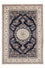 Alfombra Persa - Nain - Prima - 205 x 135 cm - azul oscuro