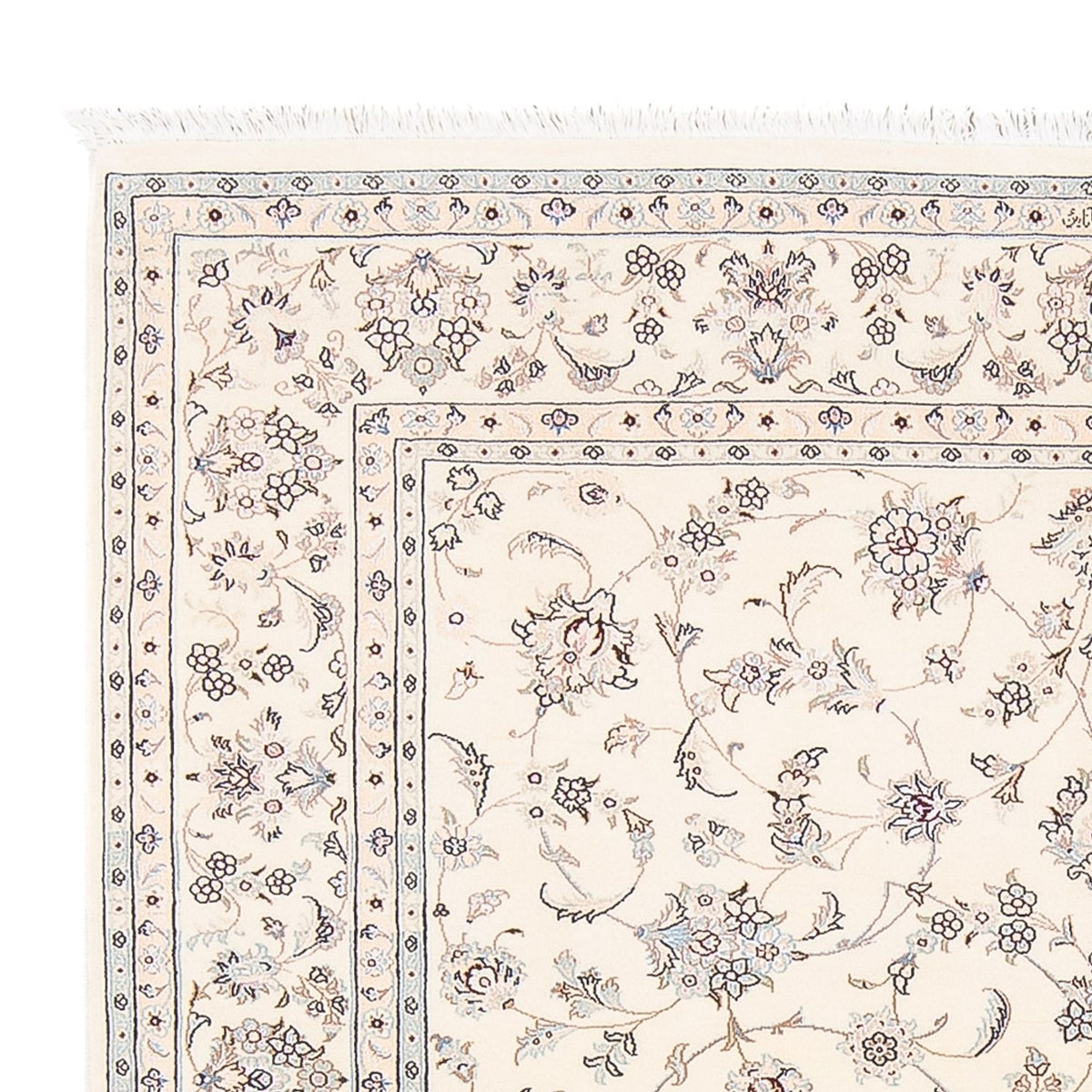 Alfombra Persa - Nain - Prima - 198 x 150 cm - crema
