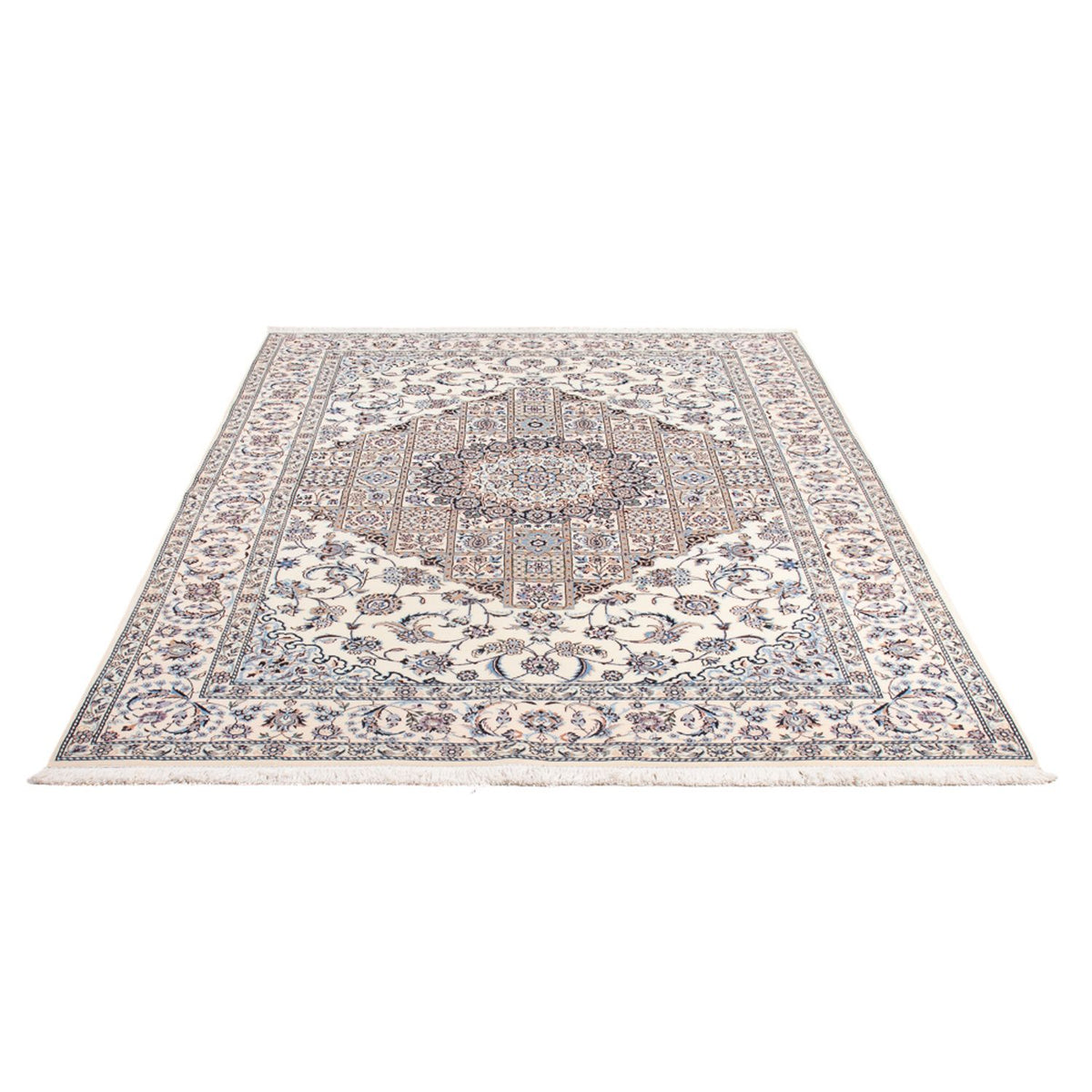 Alfombra Persa - Nain - Prima - 230 x 152 cm - crema