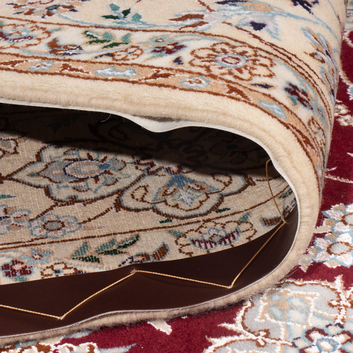 Alfombra Persa - Nain - Prima - 229 x 153 cm - rojo