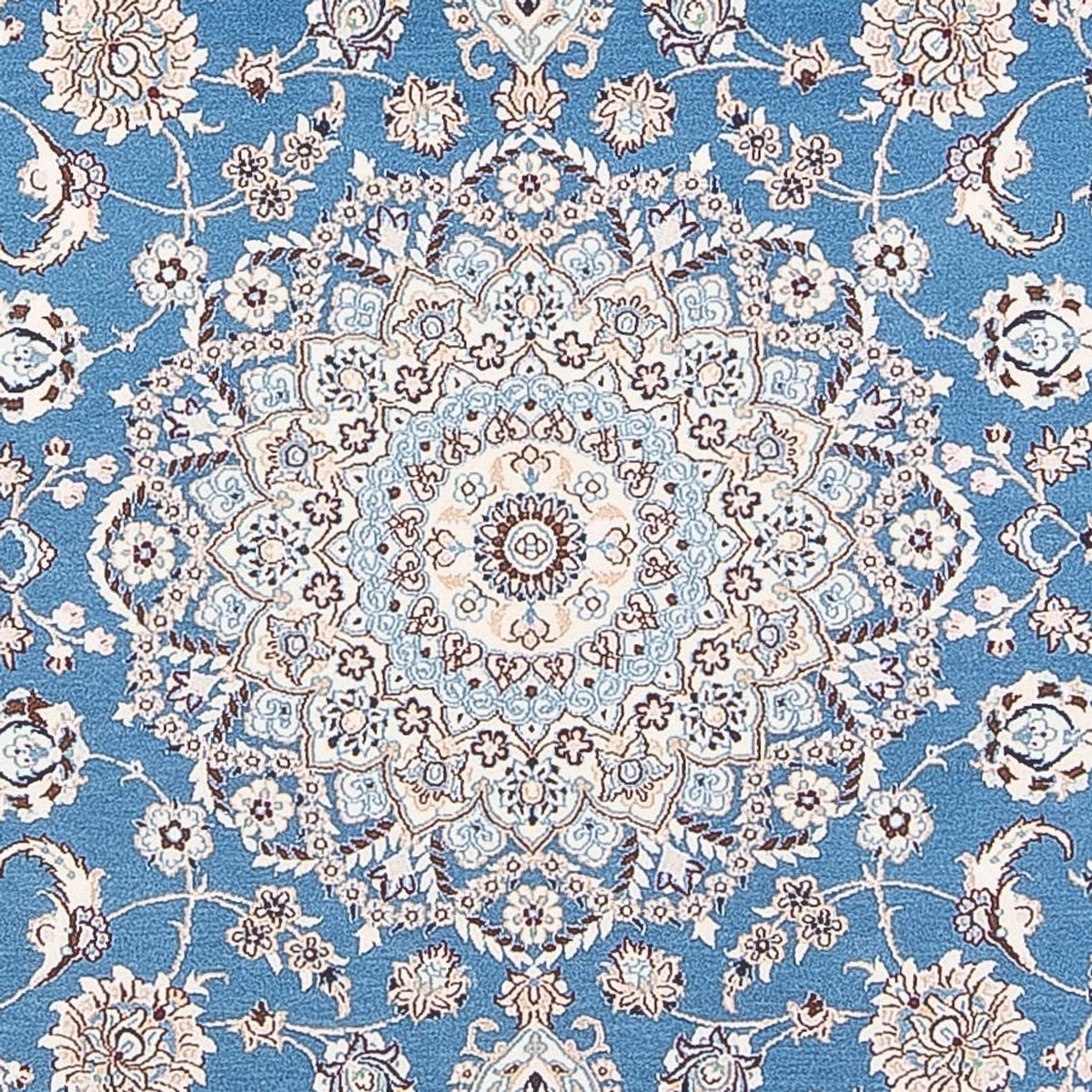 Alfombra Persa - Nain - Prima - 198 x 131 cm - azul