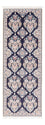 Alfombra de pasillo Alfombra Persa - Nain - Prima - 145 x 53 cm - azul oscuro