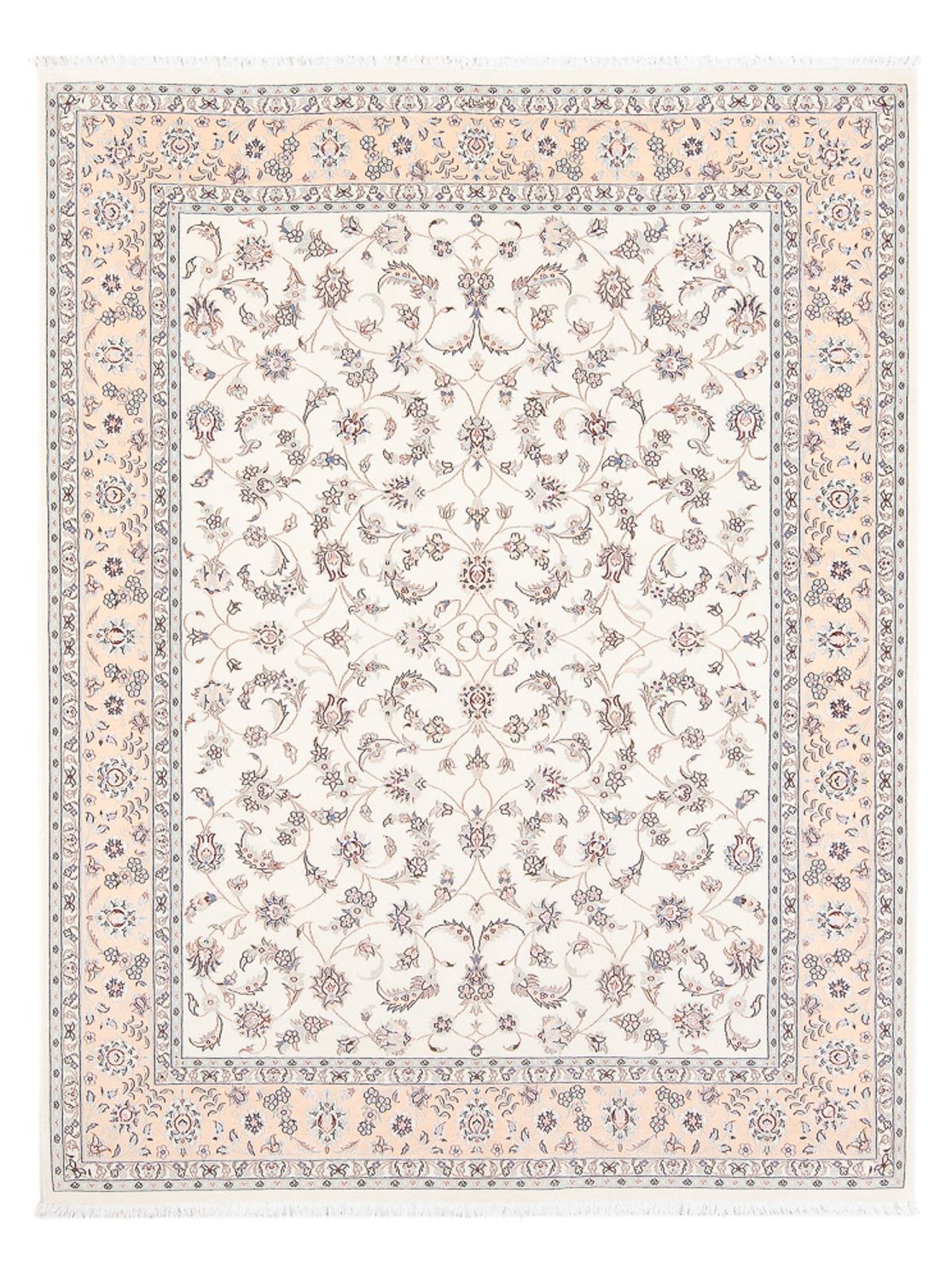 Alfombra Persa - Nain - Prima - 202 x 150 cm - crema