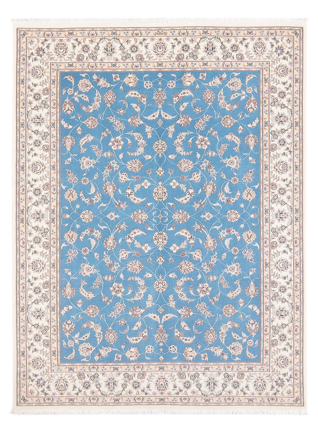 Alfombra Persa - Nain - Prima - 208 x 150 cm - azul
