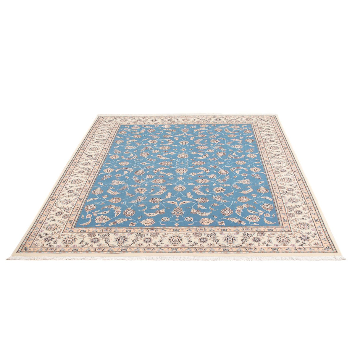 Alfombra Persa - Nain - Prima - 208 x 150 cm - azul