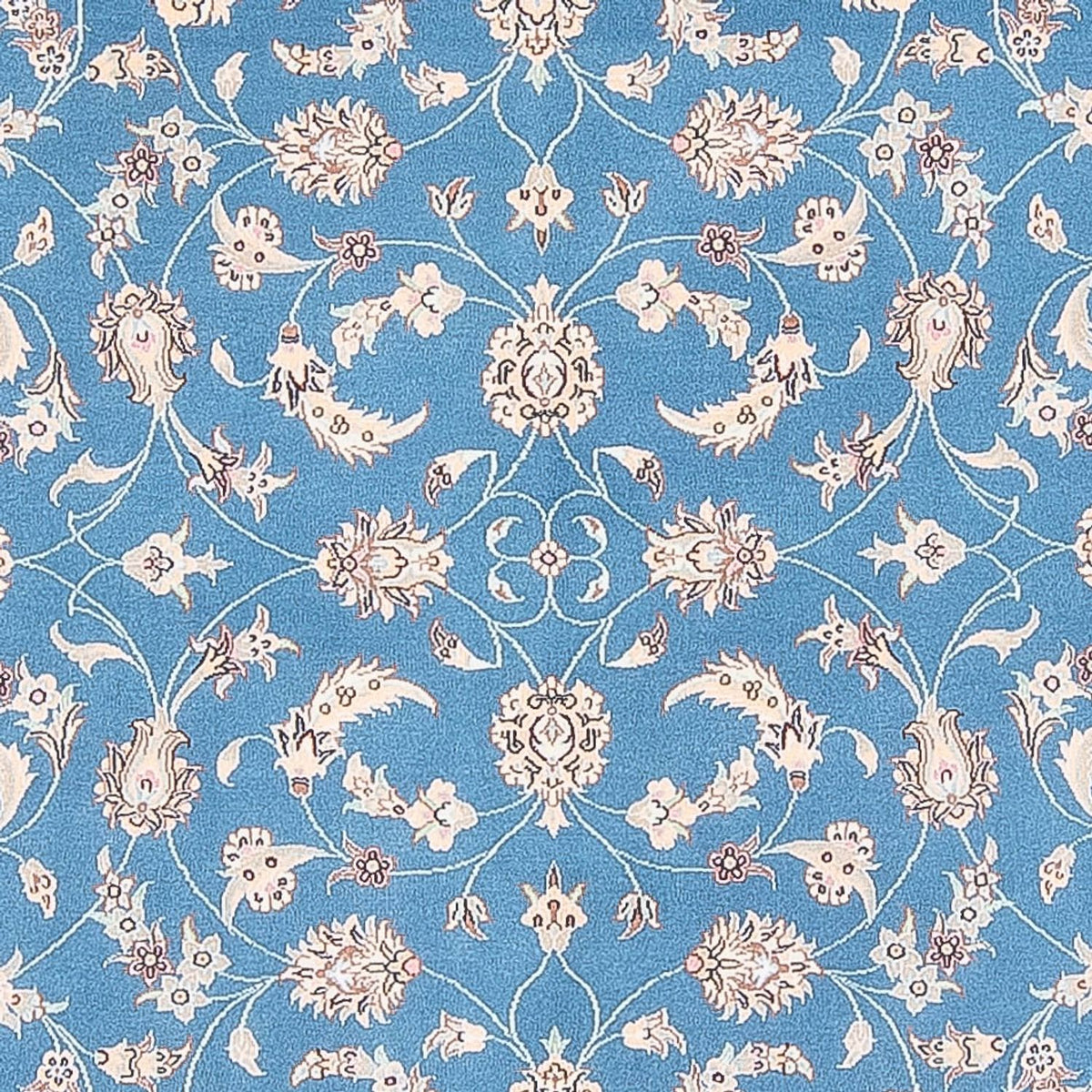 Alfombra Persa - Nain - Prima - 210 x 151 cm - azul