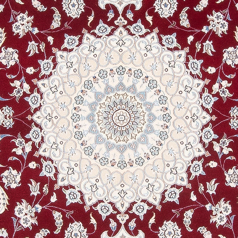 Alfombra Persa - Nain - Prima - 206 x 151 cm - rojo