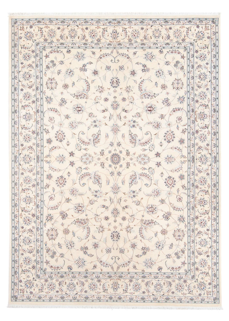 Alfombra Persa - Nain - Prima - 241 x 170 cm - beige claro