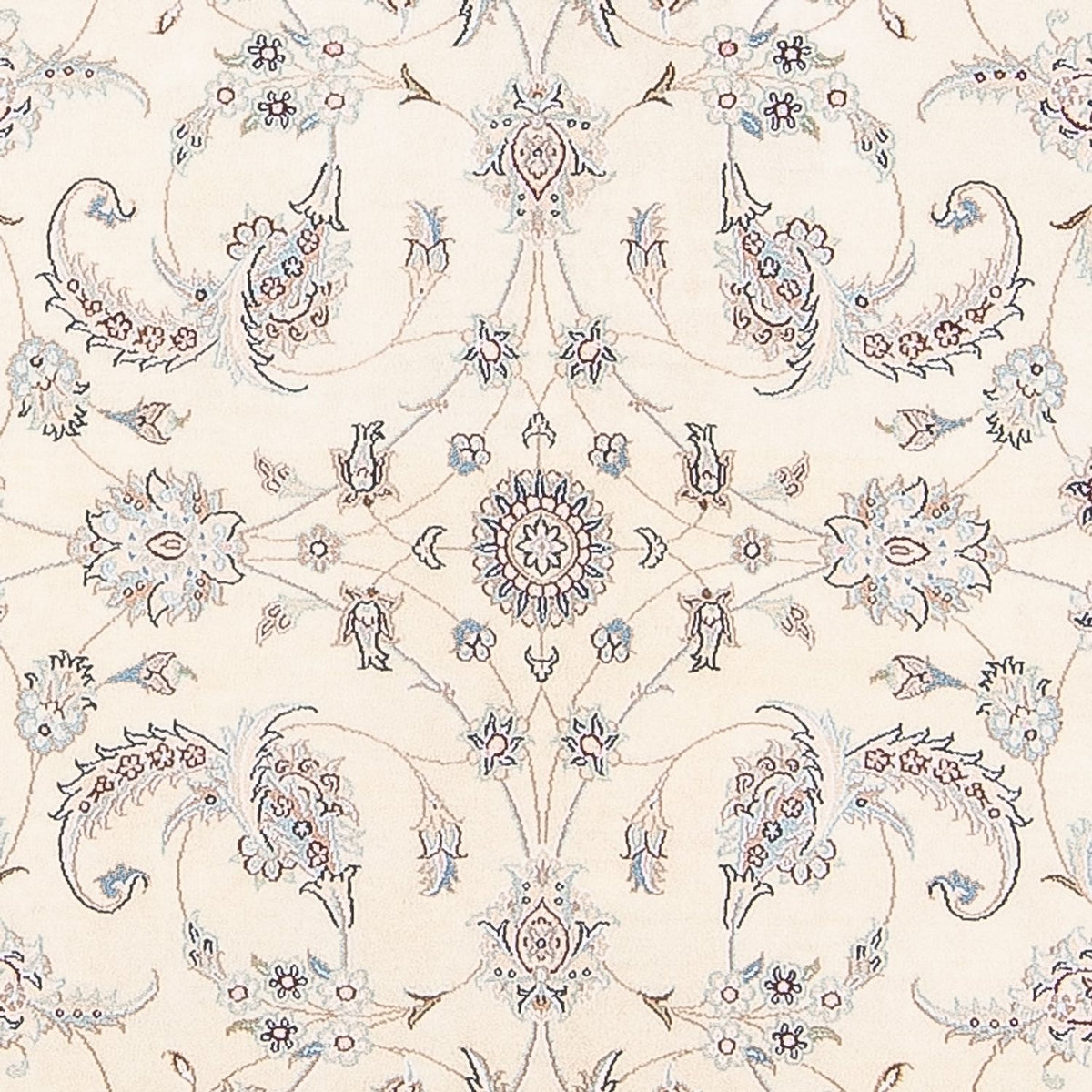 Alfombra Persa - Nain - Prima - 241 x 170 cm - beige claro