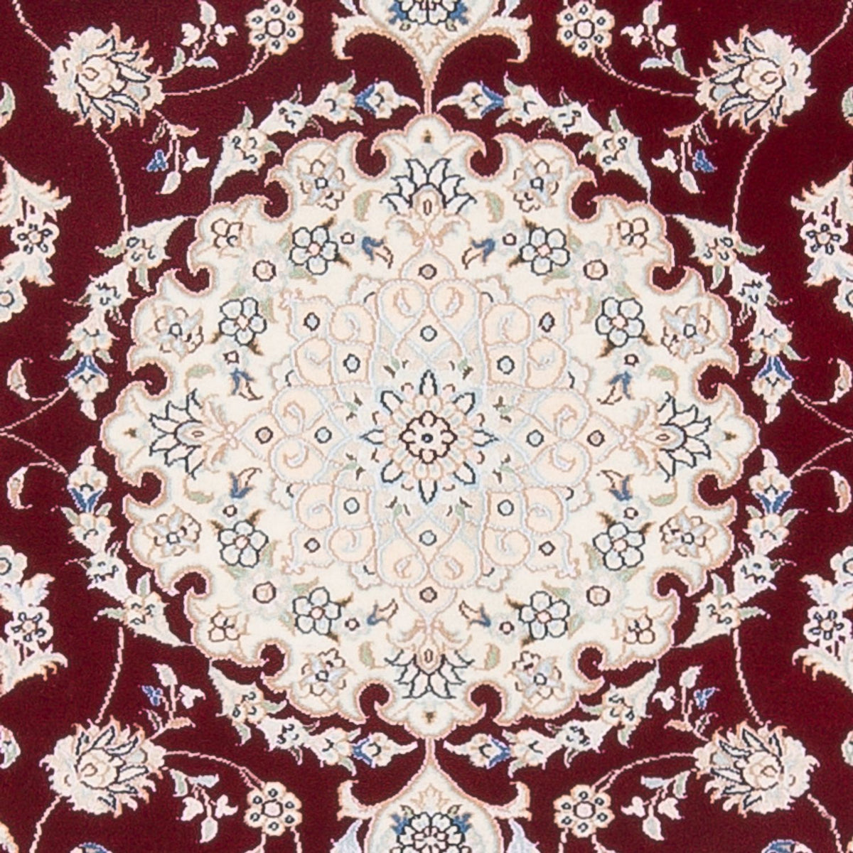 Alfombra Persa - Nain - Prima - 158 x 109 cm - rojo