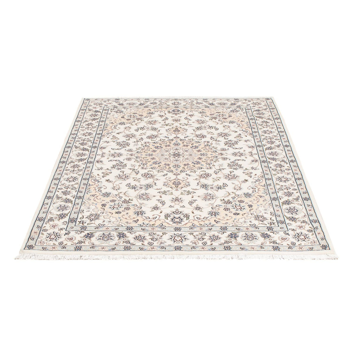 Alfombra Persa - Nain - Prima - 161 x 109 cm - crema
