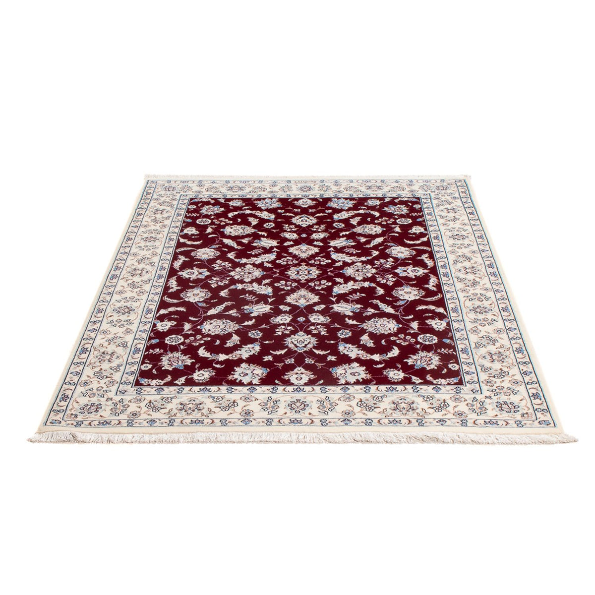 Alfombra Persa - Nain - Prima - 153 x 108 cm - rojo