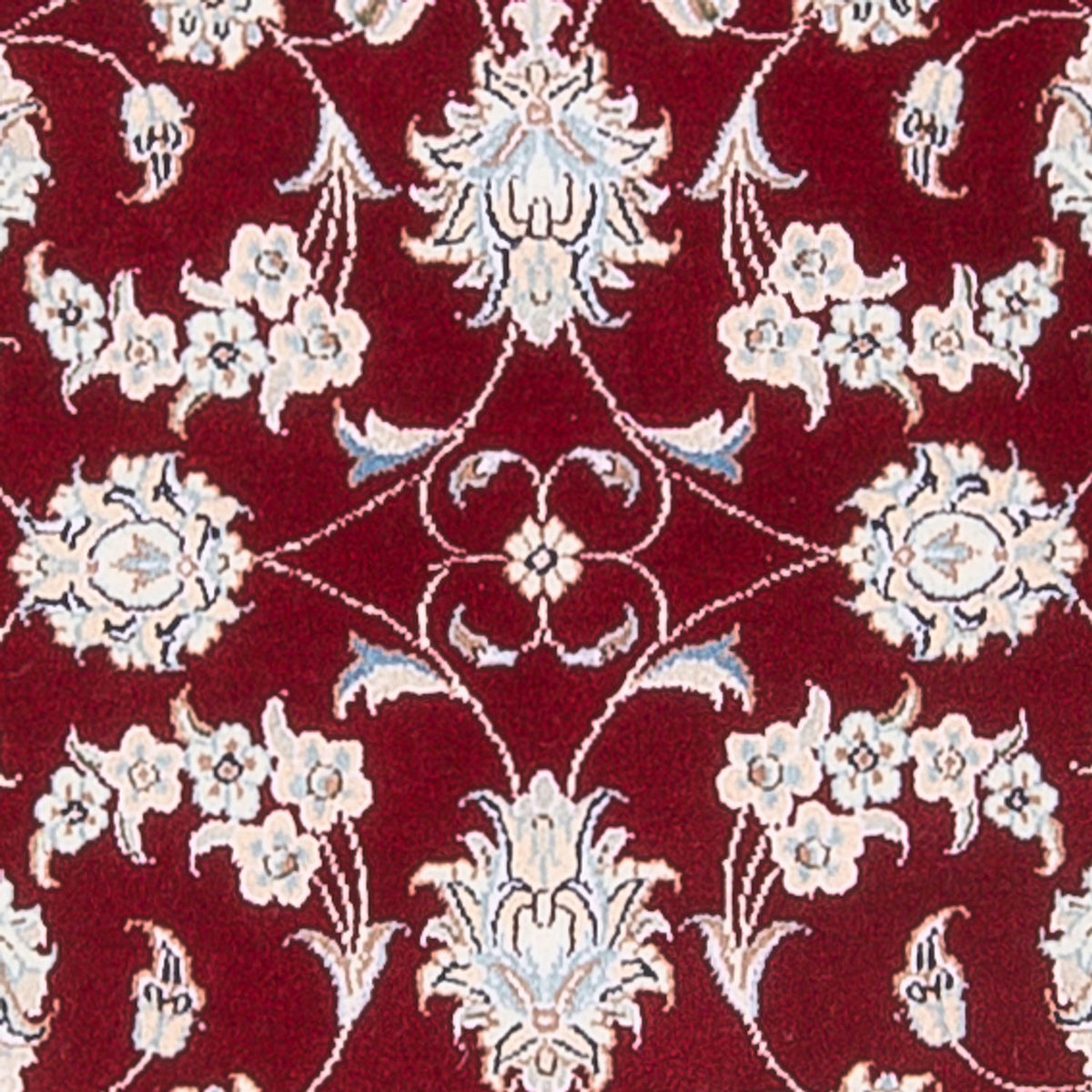 Alfombra Persa - Nain - Prima - 121 x 80 cm - rojo