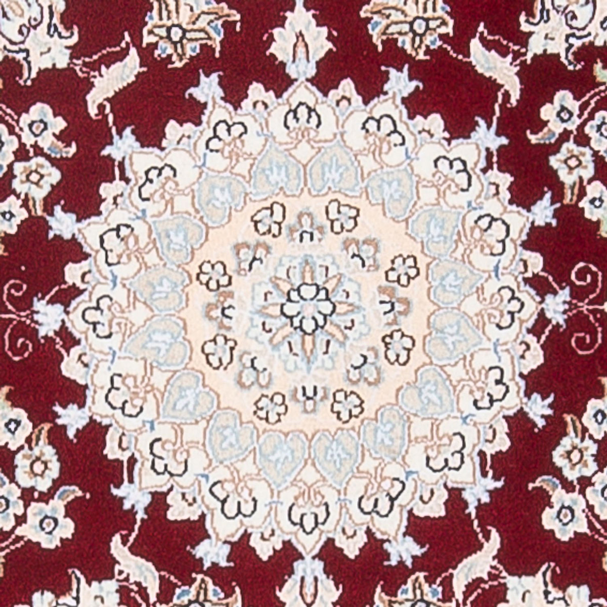 Alfombra Persa - Nain - Prima - 120 x 80 cm - rojo