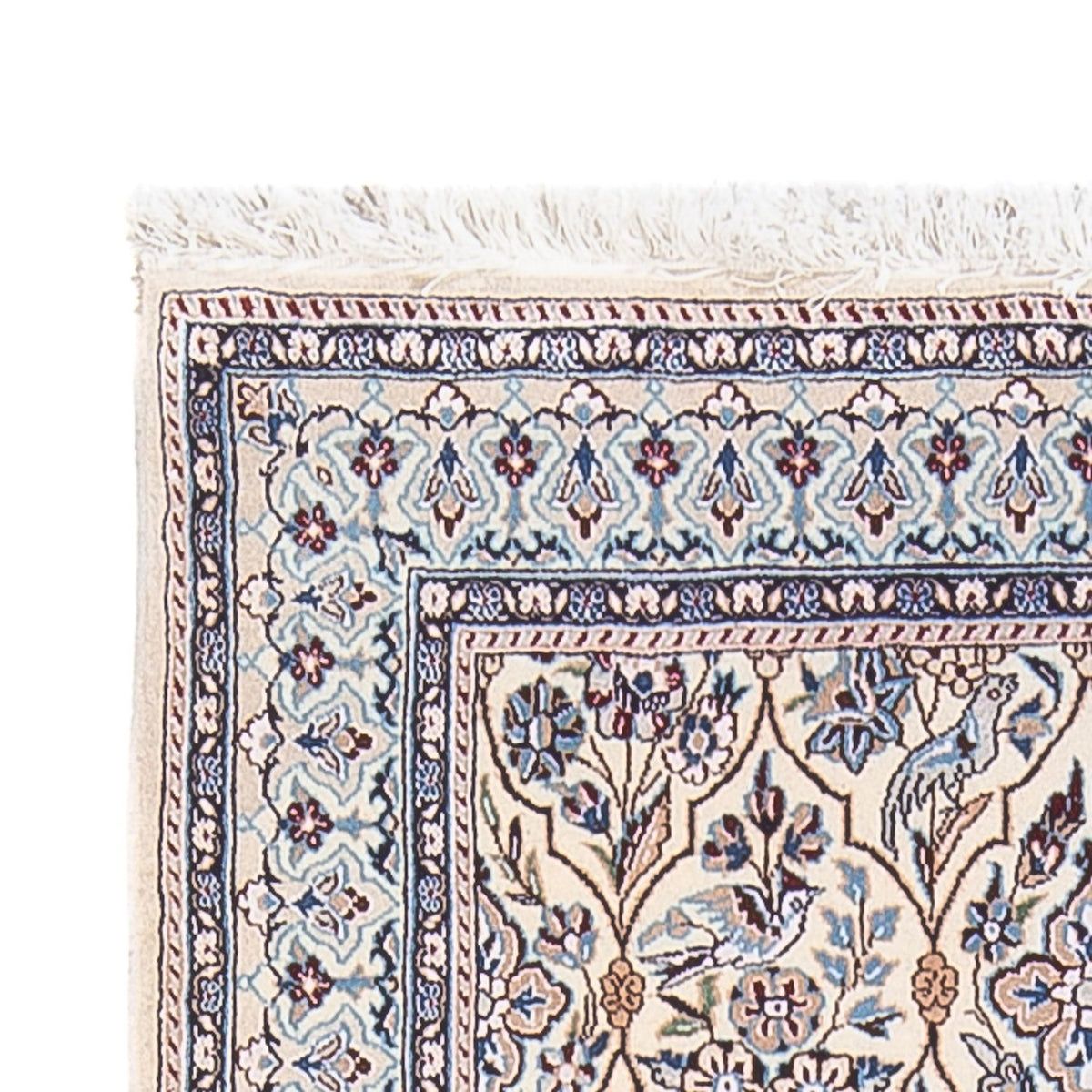 Alfombra Persa - Nain - Prima - 145 x 71 cm - beige oscuro