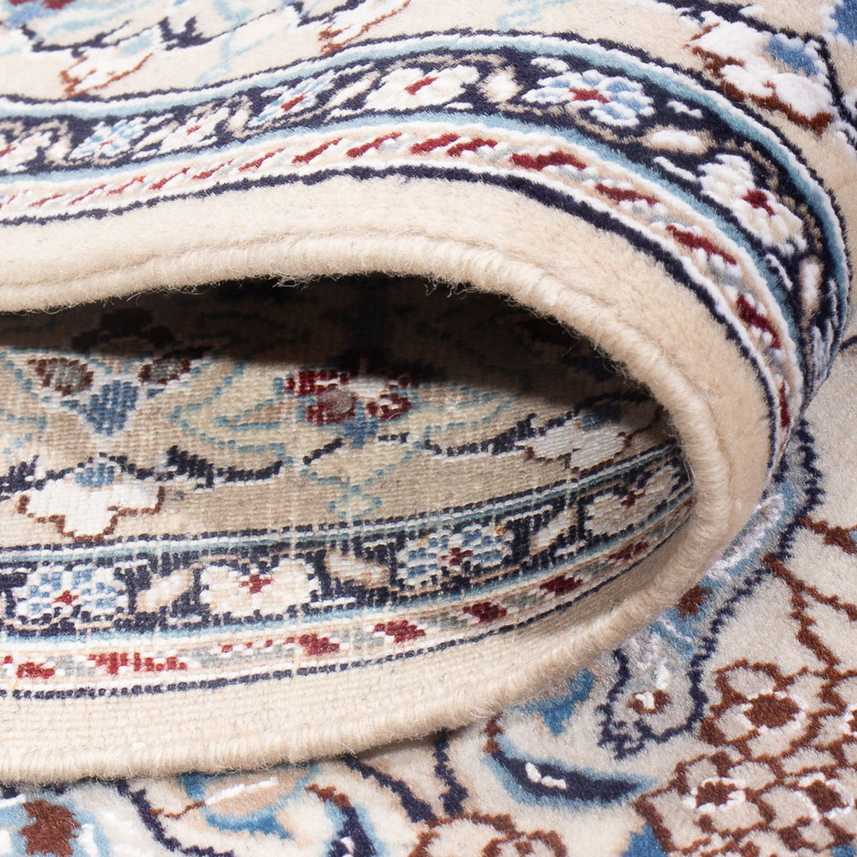 Alfombra Persa - Nain - Prima - 145 x 71 cm - beige oscuro