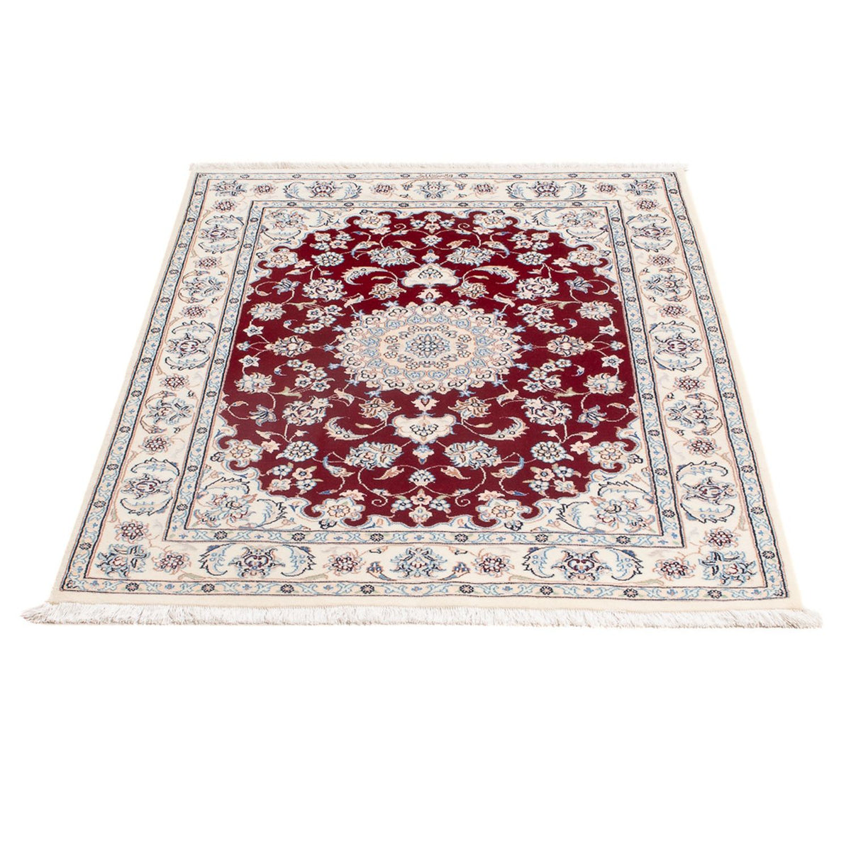 Alfombra Persa - Nain - Prima - 120 x 80 cm - rojo