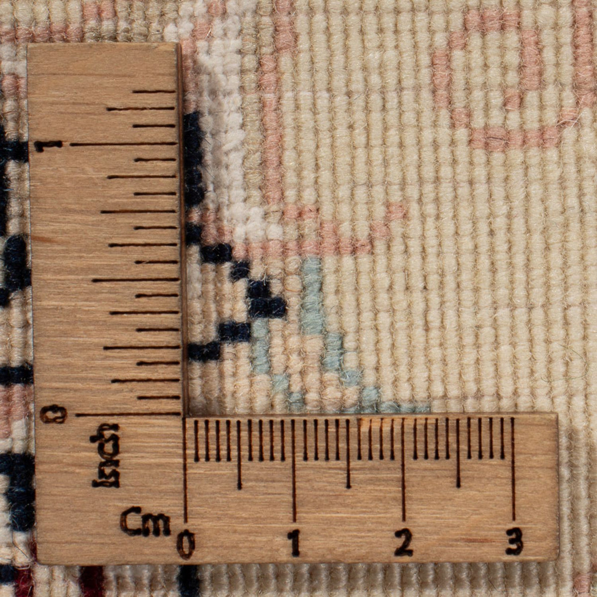 Alfombra persa - Nain - 263 x 245 cm - azul oscuro