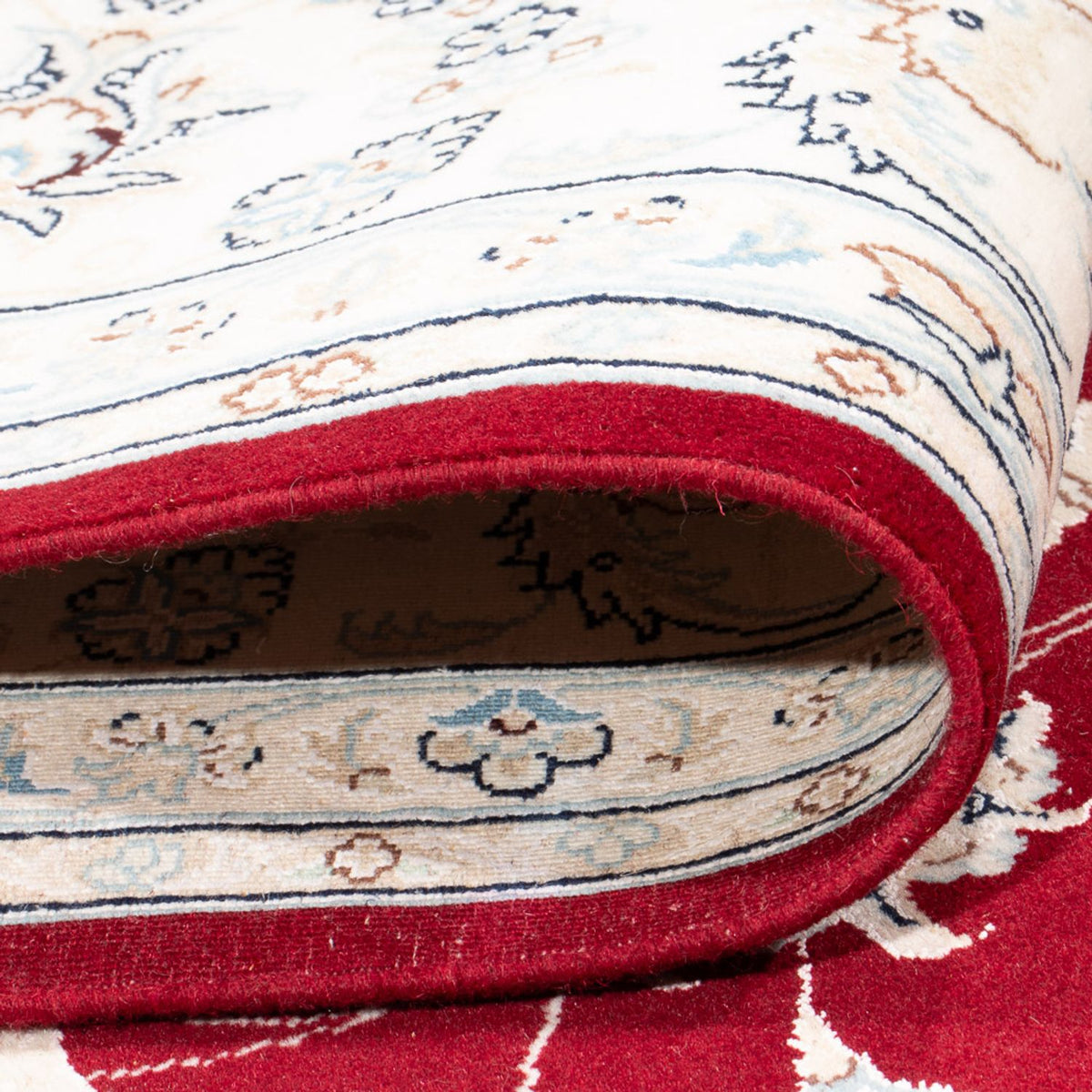 Alfombra persa - Nain - 300 x 198 cm - rojo