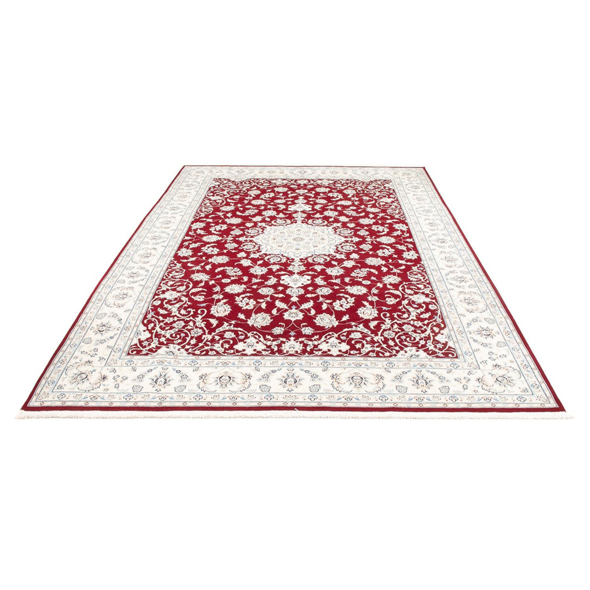 Alfombra persa - Nain - 300 x 198 cm - rojo