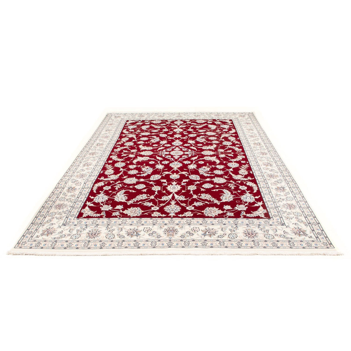 Alfombra persa - Nain - 300 x 198 cm - rojo