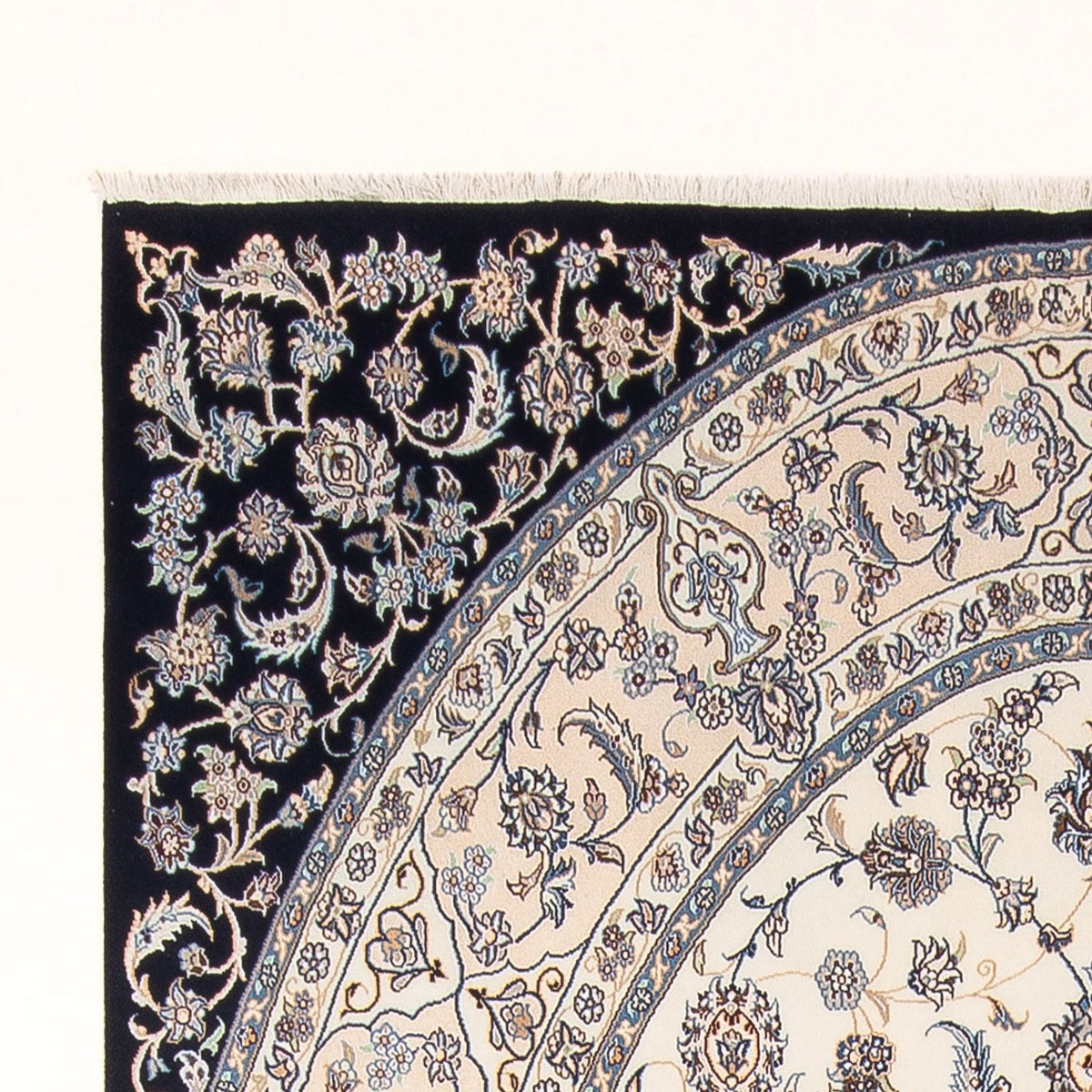 Alfombra persa - Nain - 315 x 198 cm - crema
