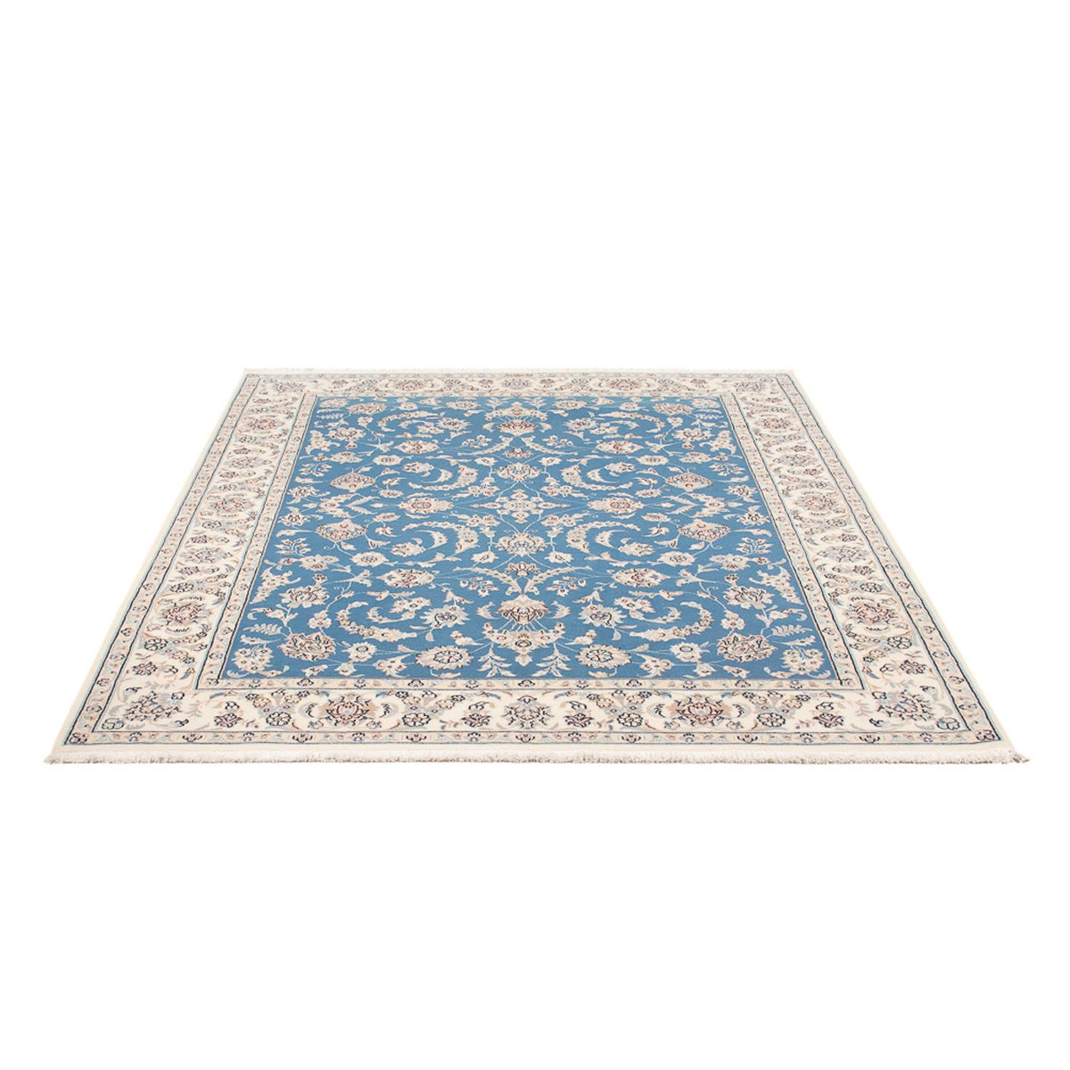 Alfombra Persa - Nain - Prima - 198 x 152 cm - azul