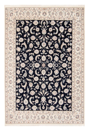 Alfombra persa - Nain - 235 x 172 cm - azul oscuro