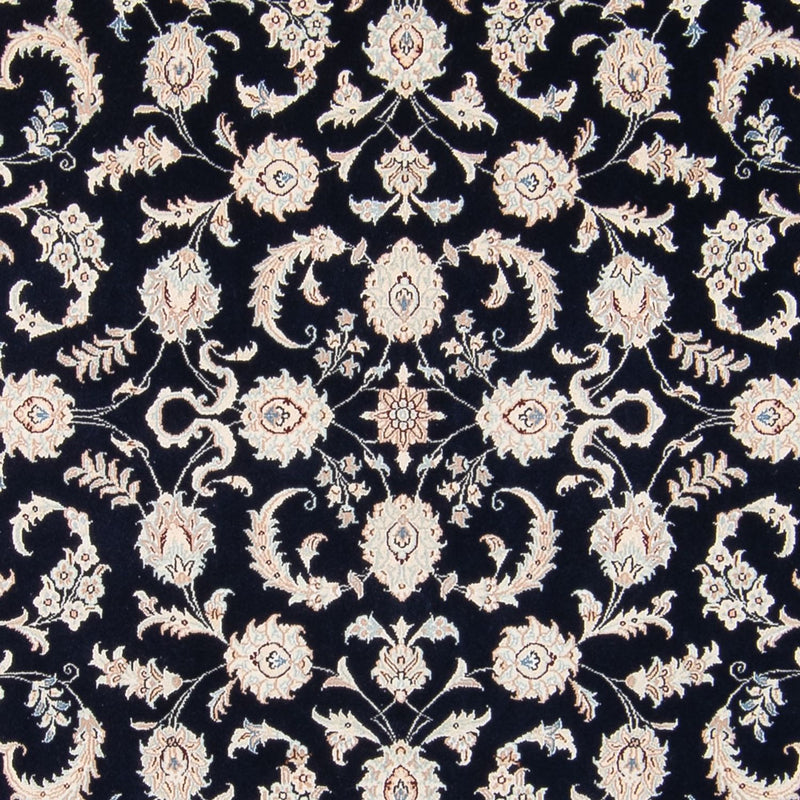 Alfombra persa - Nain - 235 x 172 cm - azul oscuro