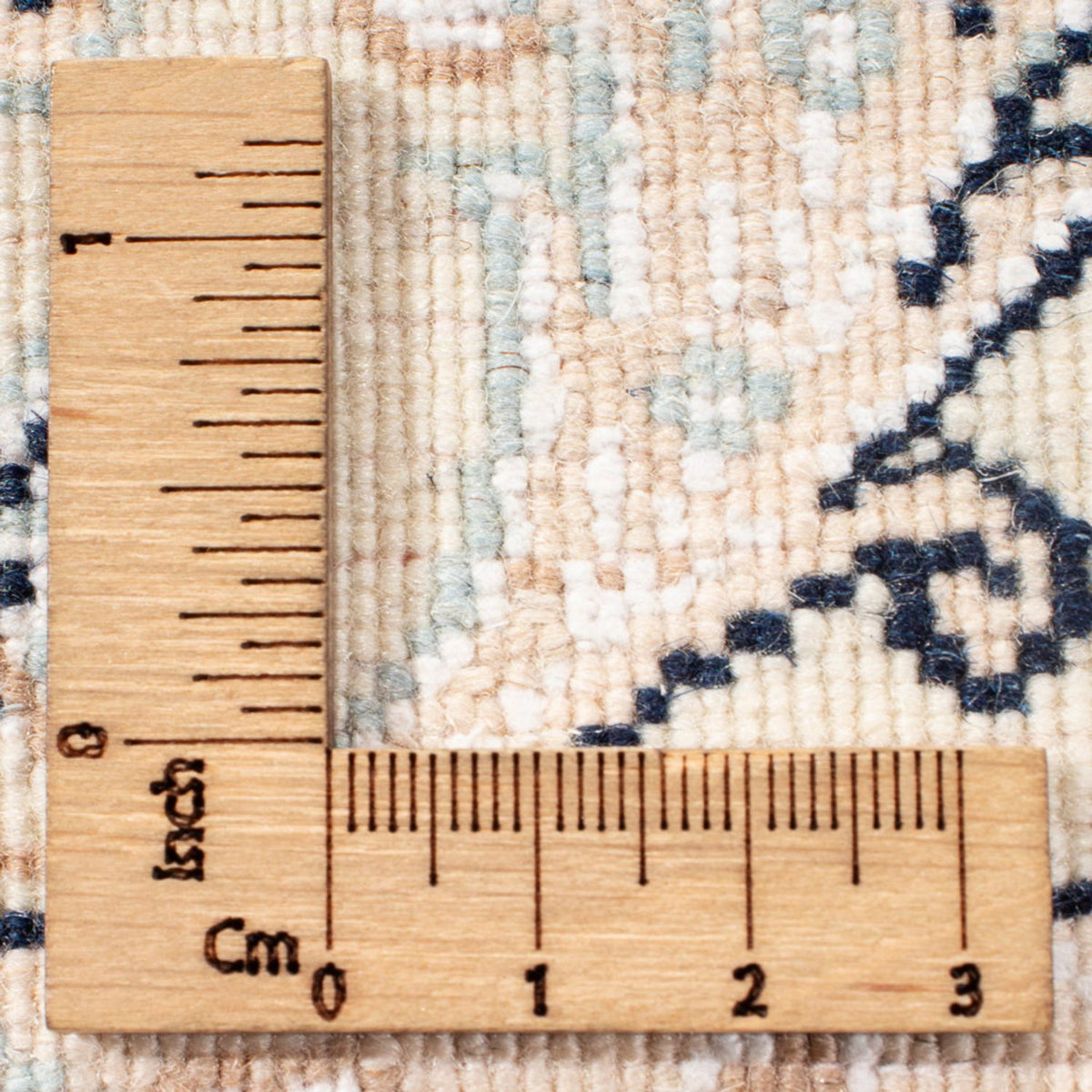 Alfombra Persa - Nain - Prima - 207 x 146 cm - azul oscuro
