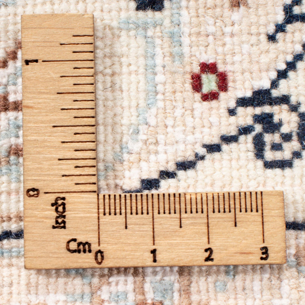 Alfombra Persa - Nain - Real - 207 x 148 cm - rojo