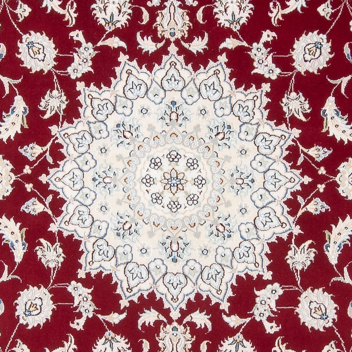 Alfombra Persa - Nain - Prima - 200 x 150 cm - rojo