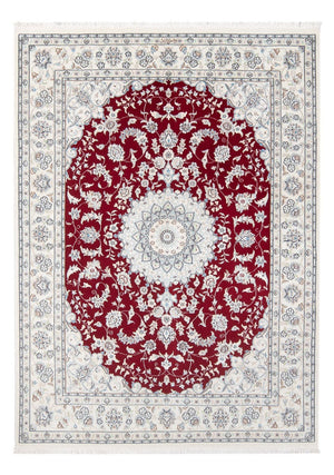 Alfombra Persa - Nain - Prima - 200 x 146 cm - rojo