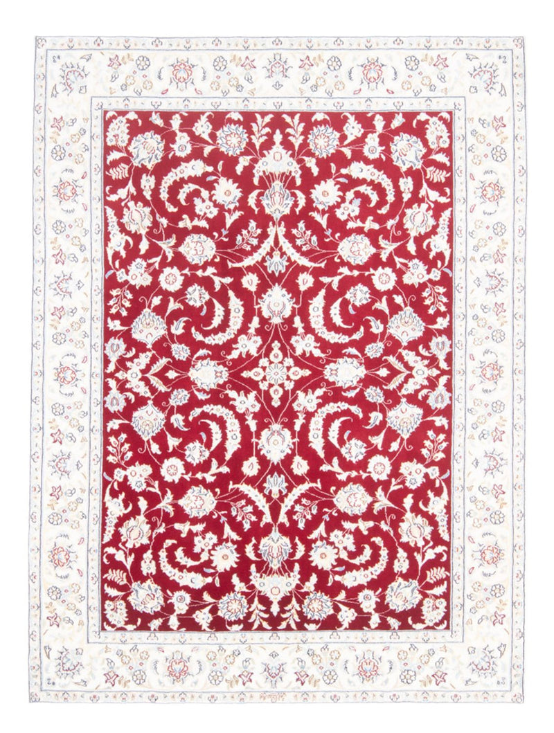Alfombra Persa - Nain - Real - 200 x 150 cm - rojo