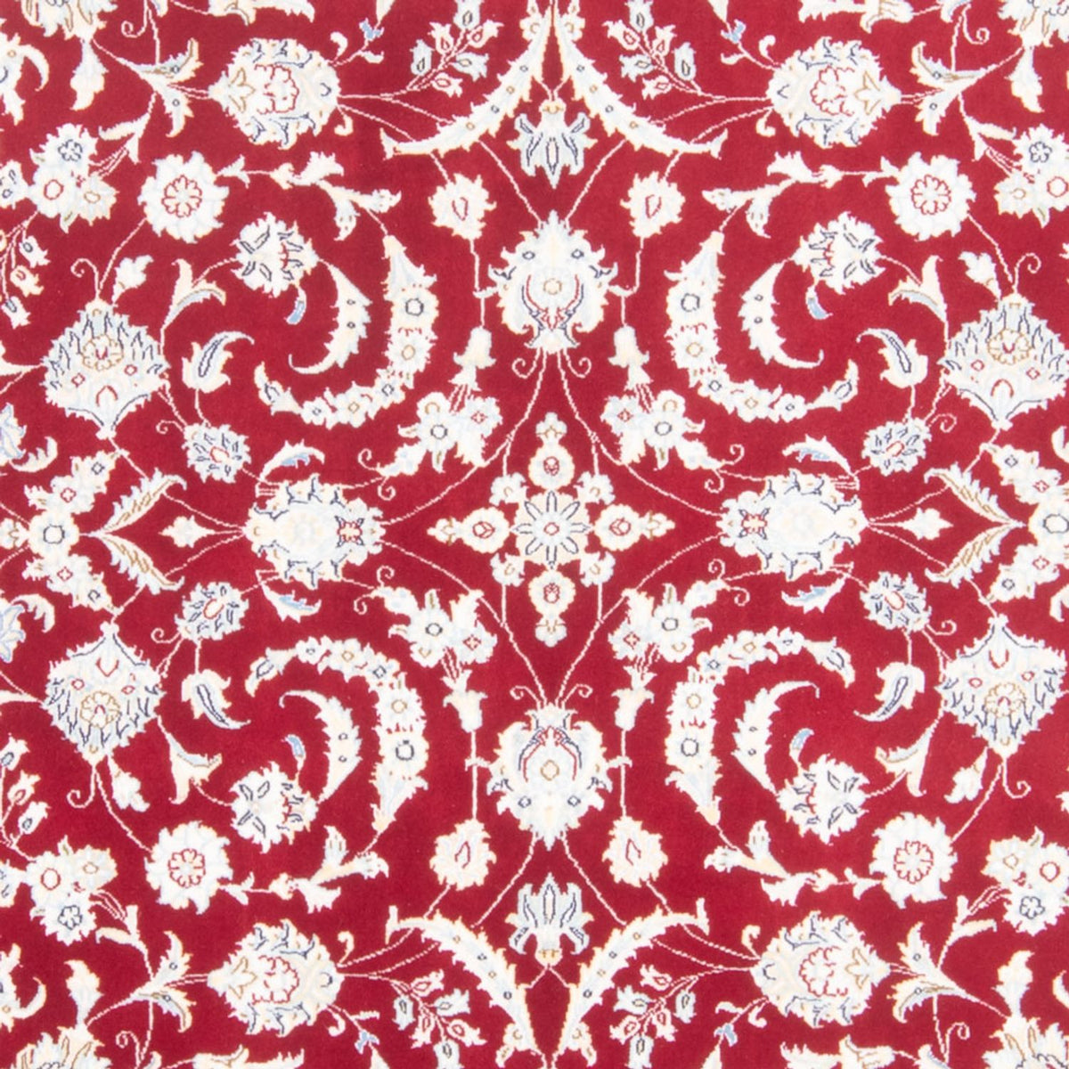 Alfombra Persa - Nain - Real - 200 x 150 cm - rojo