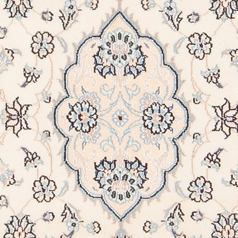 Alfombra persa - Nain - 95 x 55 cm - crema