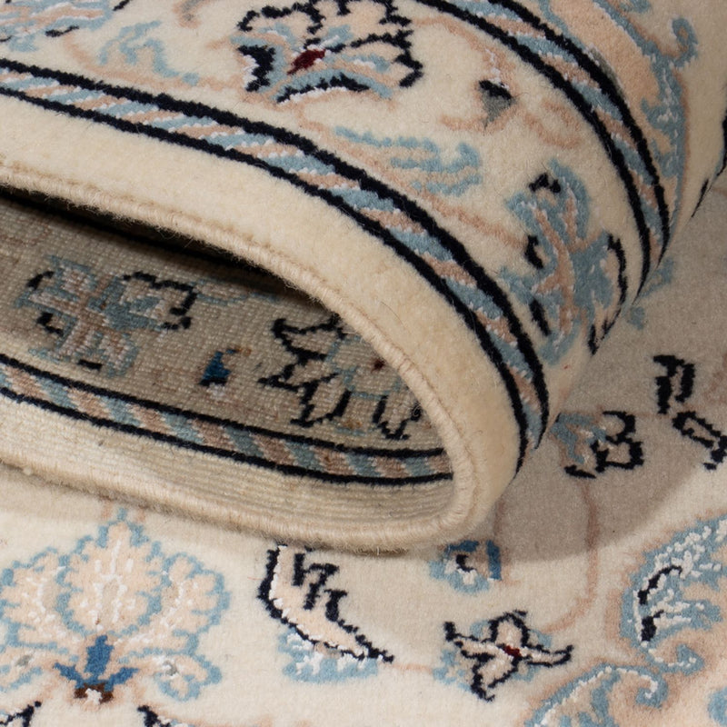 Alfombra persa - Nain - 95 x 55 cm - crema