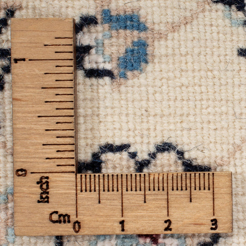 Alfombra persa - Nain - 95 x 55 cm - crema