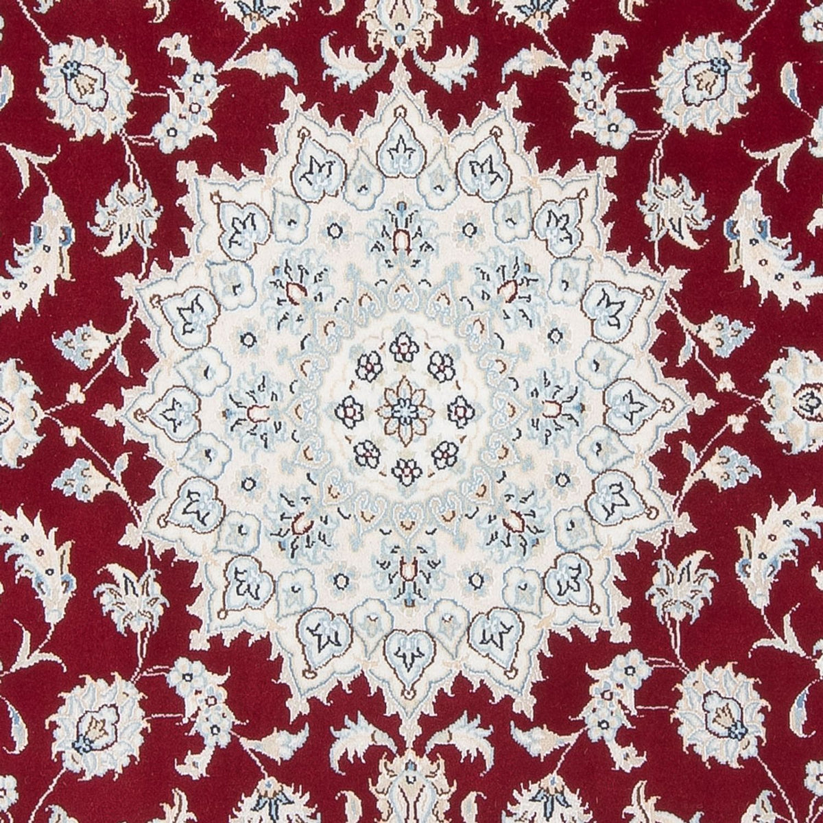 Alfombra Persa - Nain - Prima - 206 x 147 cm - rojo