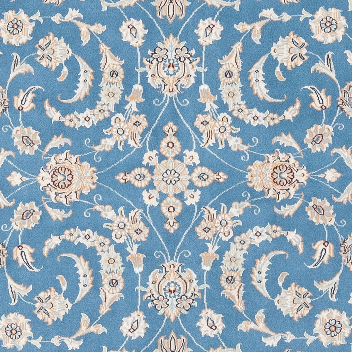 Alfombra Persa - Nain - Prima - 200 x 147 cm - azul