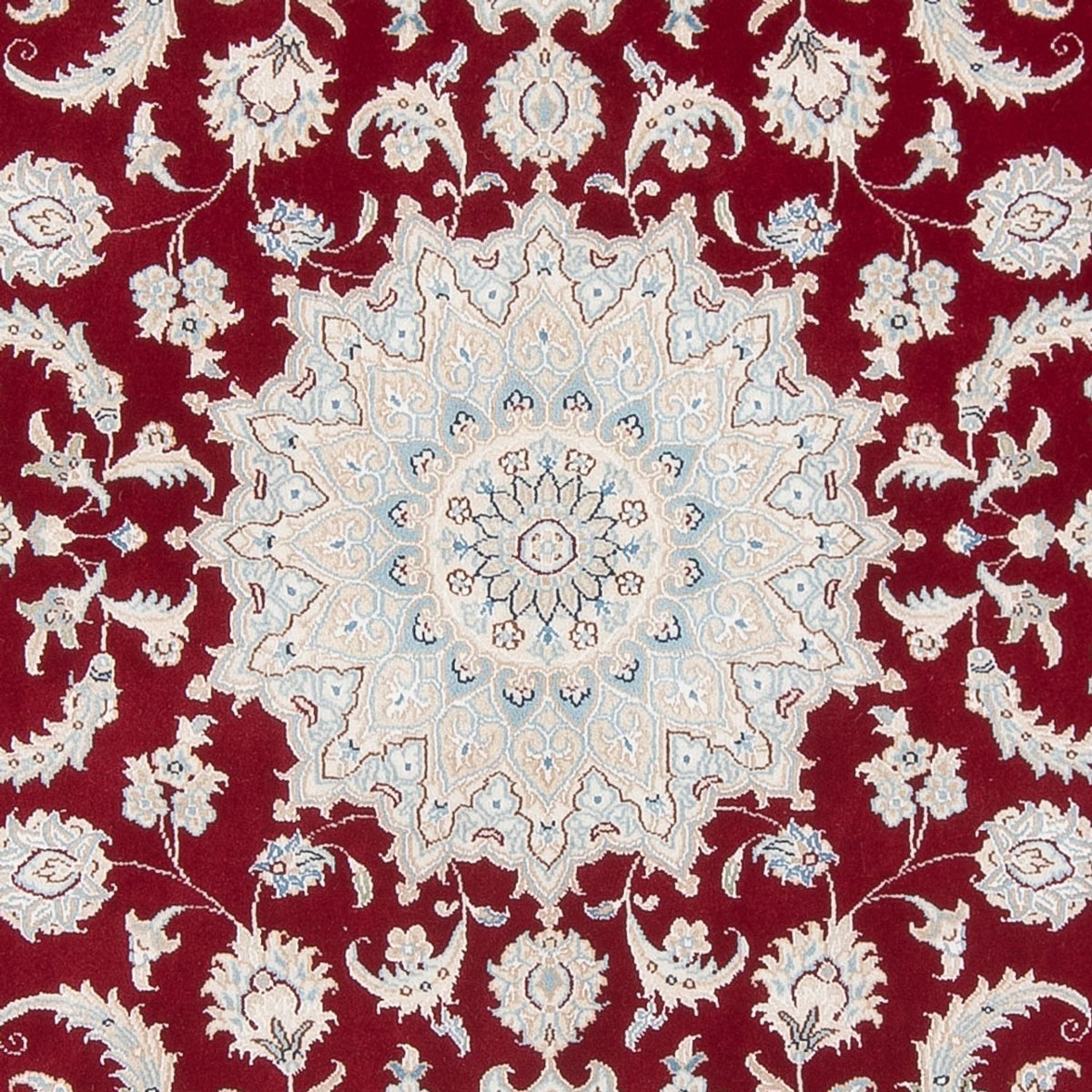 Alfombra Persa - Nain - Prima - 202 x 150 cm - rojo
