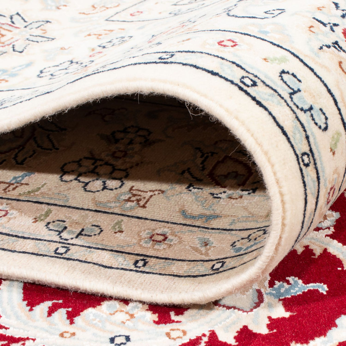 Alfombra Persa - Nain - Prima - 202 x 150 cm - rojo