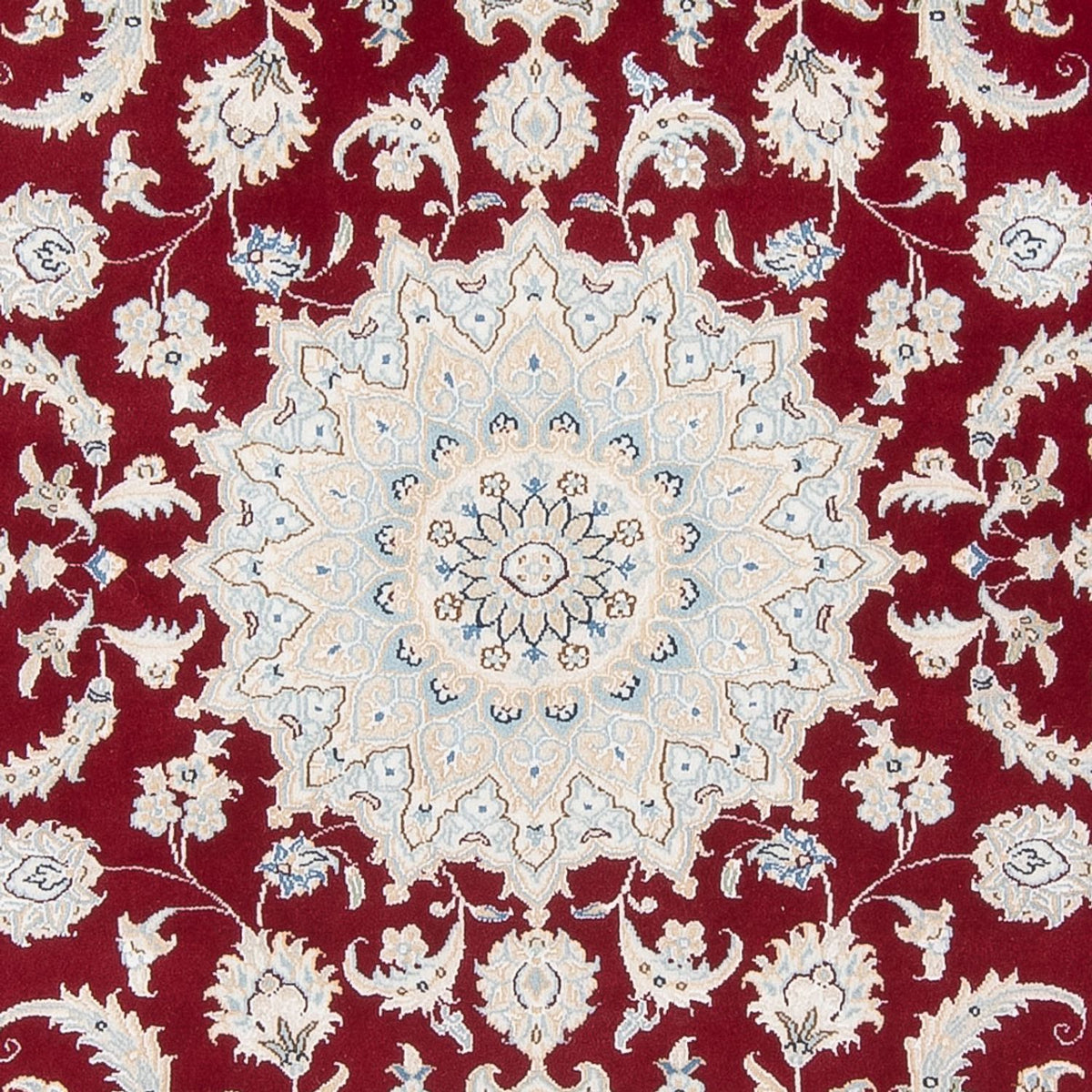 Alfombra Persa - Nain - Prima - 200 x 150 cm - rojo