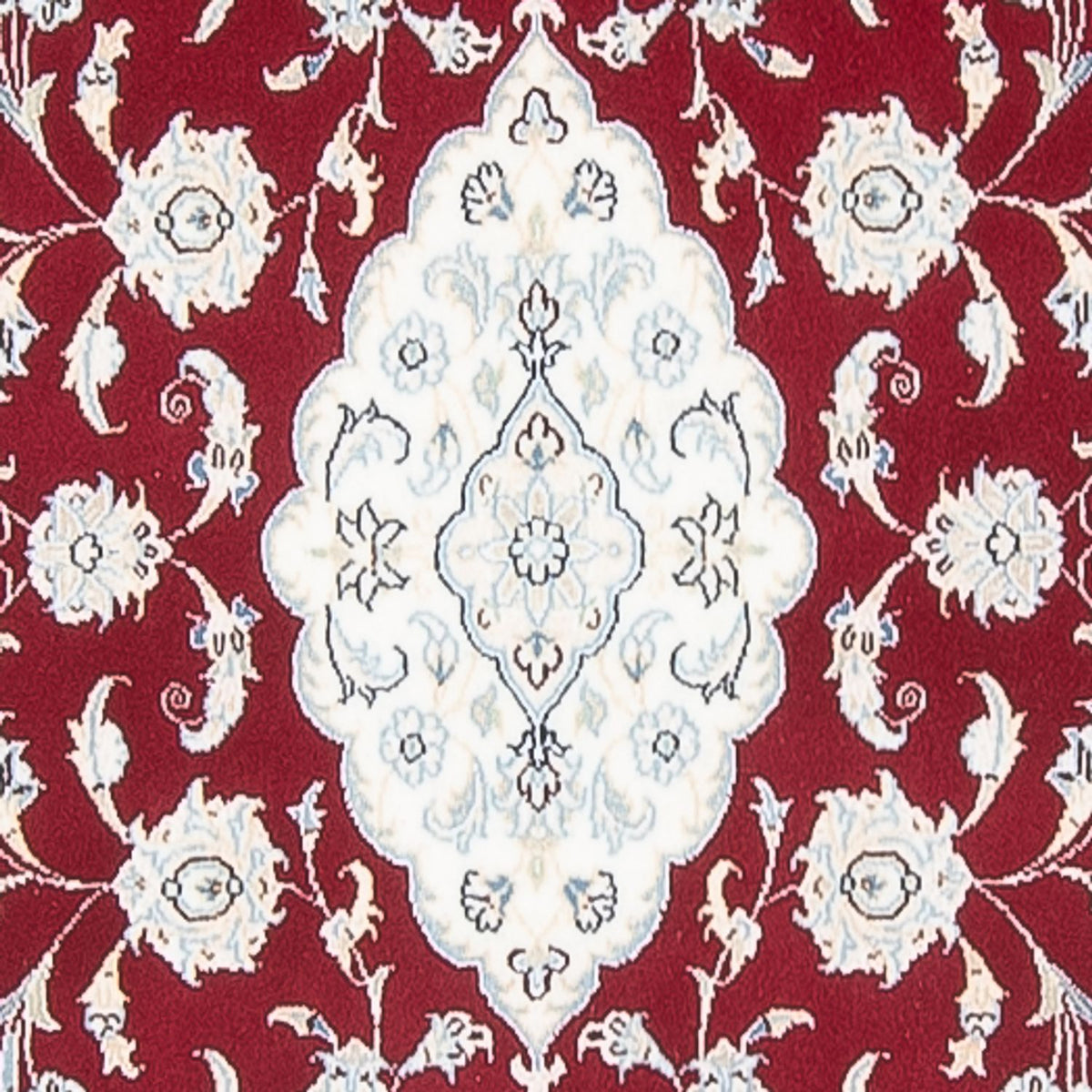 Alfombra de pasillo Alfombra Persa - Nain - Prima - 350 x 86 cm - rojo