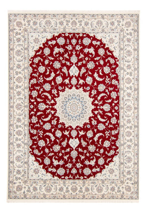 Alfombra persa - Nain - 237 x 168 cm - rojo