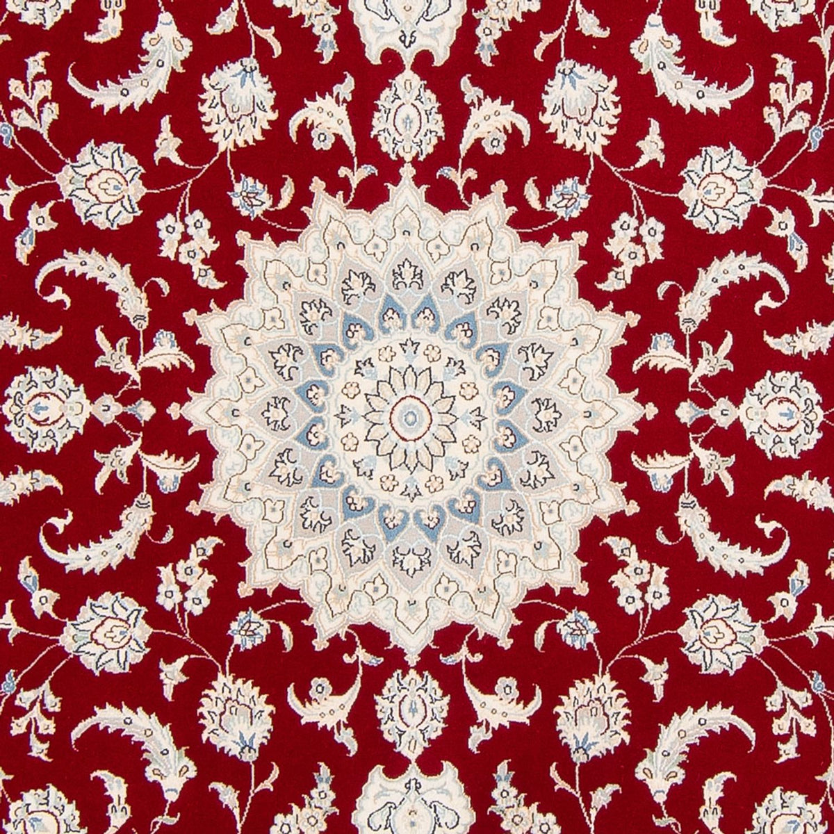 Alfombra persa - Nain - 237 x 168 cm - rojo