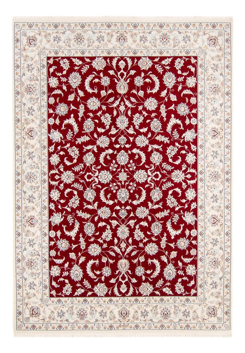 Alfombra persa - Nain - 236 x 169 cm - rojo