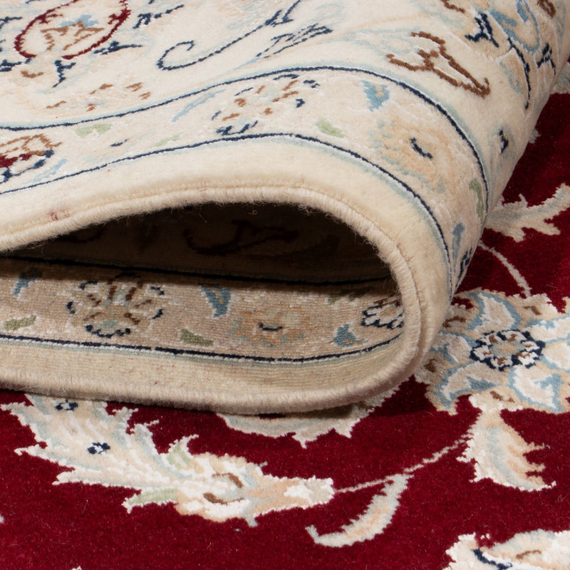 Alfombra persa - Nain - 234 x 167 cm - rojo