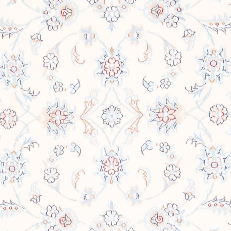 Alfombra de pasillo Alfombra Persa - Nain - Real - 201 x 82 cm - crema